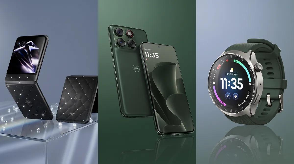Motorola unveils Edge 70 Plus, Watch Ultra, Swarovski Razr 70 at IFA 2026
