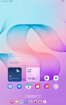 One UI 9 in tablet mode - Galaxy Tab S12 Ultra review