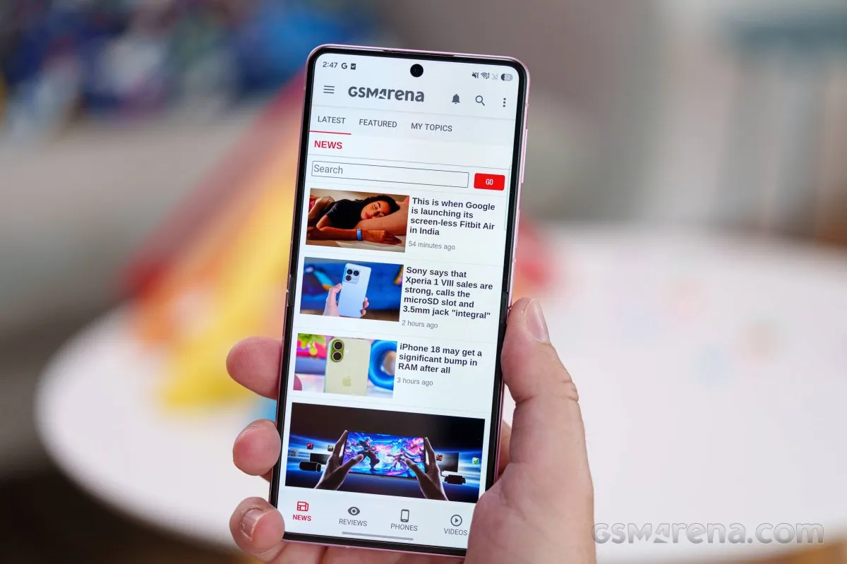 Samsung Galaxy Z Flip8 Test